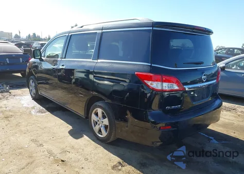 2013 Nissan Quest Sv z USA, uszkodzony, nr VIN JN8AE2KP1D9071404